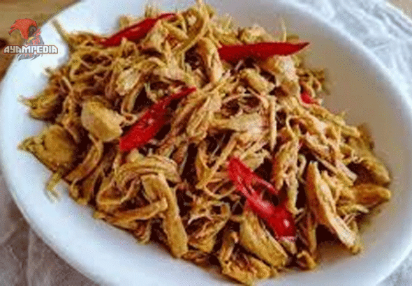 Resep Ayam Suwir Bali Autentik Pedas Gurih yang Bikin Ketagihan