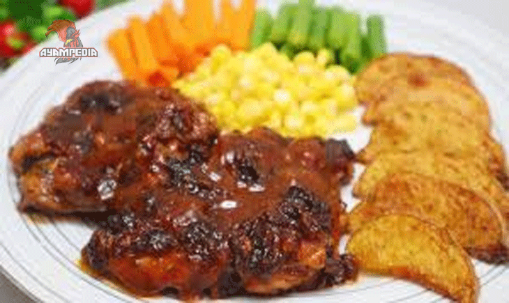 Resep Steak Ayam Saus Barbeque Menu Rumahan Lezat